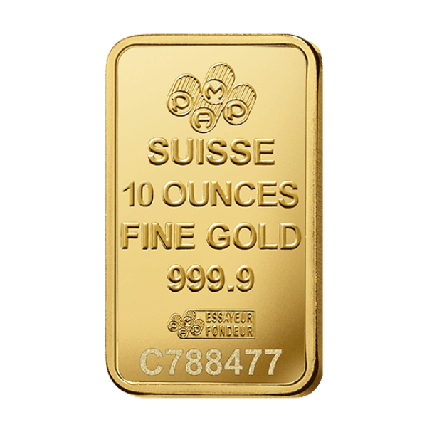 10oz 999 Gold Bar